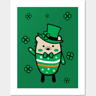 Mochie - Happy St.Patrick's  Day Posters and Art
